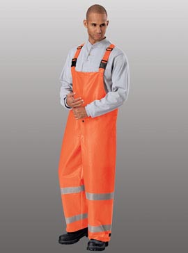 Arclite FR Hi-Vis Rain Bib Overall