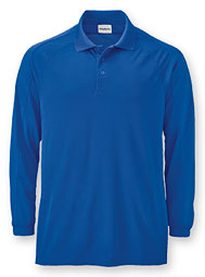 Premium Performance Long-Sleeve Polo