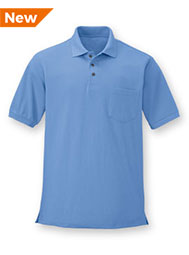 Men's Short-Sleeve Super Blend Piqué Polo